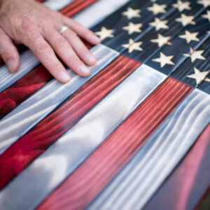 Handmade American Flag Cleveland Ohio