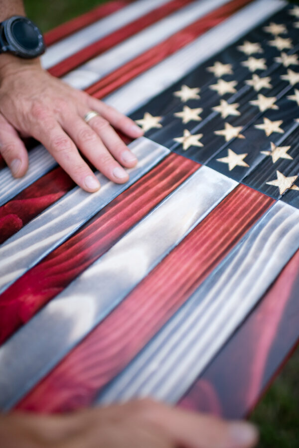 Handmade American Flag Cleveland Ohio