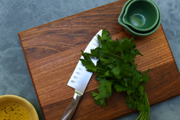 Brazilian Cherry & Macacauba Cutting Board