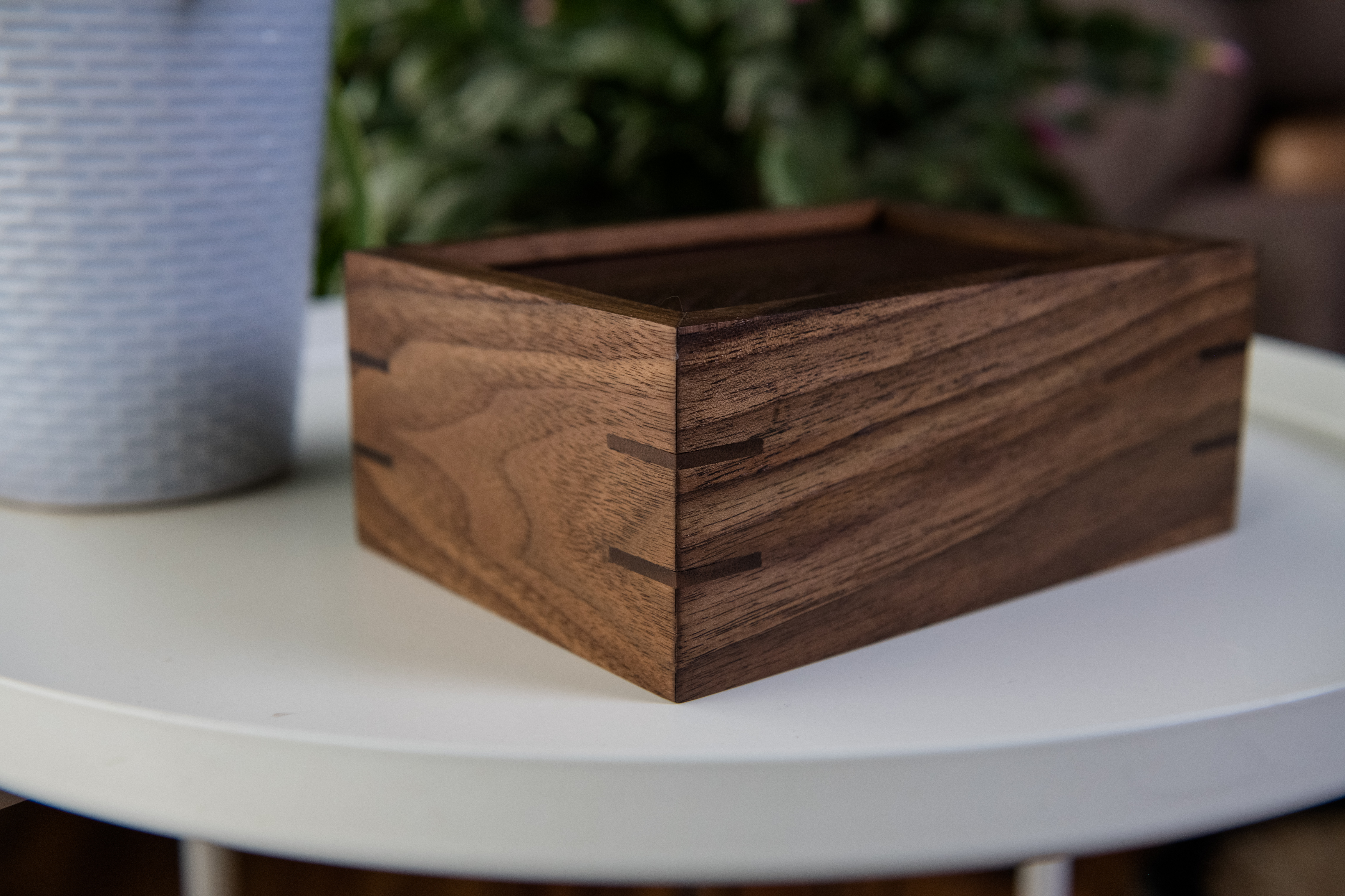 4x6 Sliding-top Photo Box (Walnut)