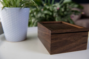 4x6 Sliding-top Photo Box (Walnut) - Image 15