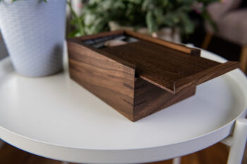 4x6 Sliding-top Photo Box (Walnut) - Image 14