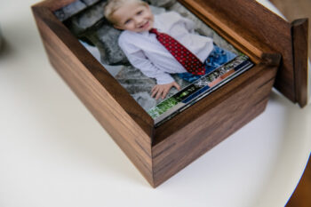 4x6 Sliding-top Photo Box (Walnut) - Image 11