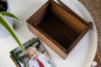4x6 Sliding-top Photo Box (Walnut) - Image 10