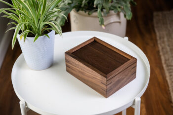 4x6 Sliding-top Photo Box (Walnut) - Image 5